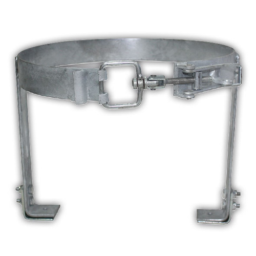 GAS BOTTLE HOLDER ADJUSTABLE GALVANIZED